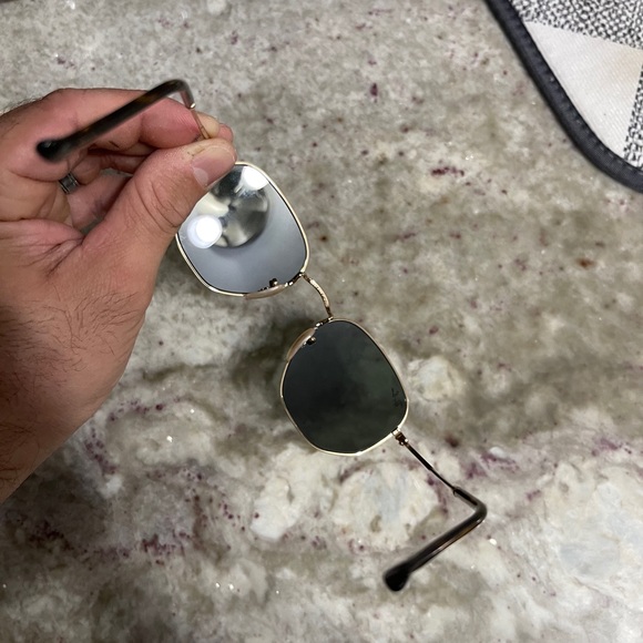 RayBan Hexagonal RB 3548-N Sunglasses - Picture 8 of 12